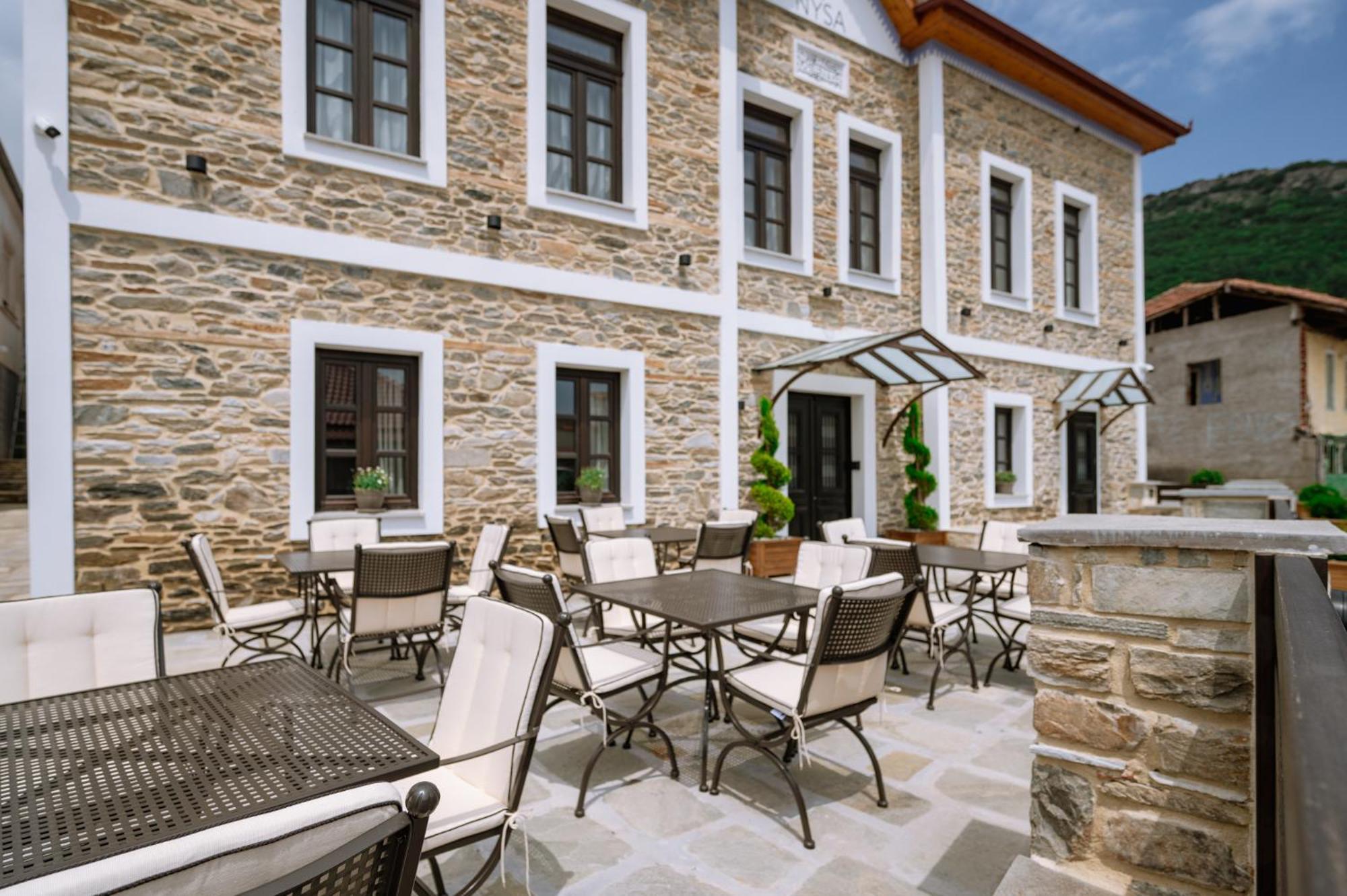 Hotel Νysa Mousthéni Exterior foto